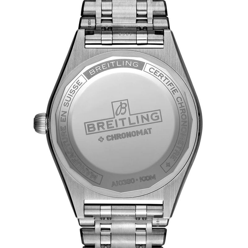 Breitling Chronomat Automatic 36 Diamond White Watch, 18K & Steel image number 2