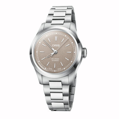 Oris Big Crown Brown Dial Watch, 34mm