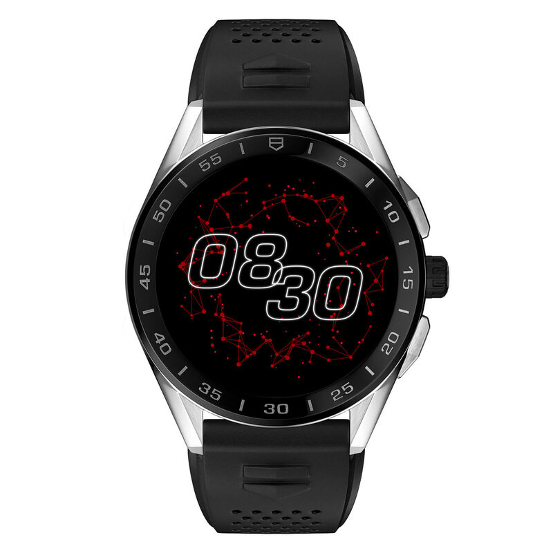TAG Heuer Connected Mens Rubber Smartwatch image number 0