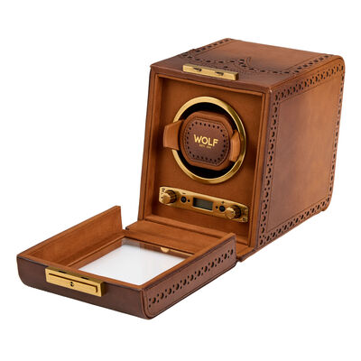 WOLF Brogue Single Watch Winder
