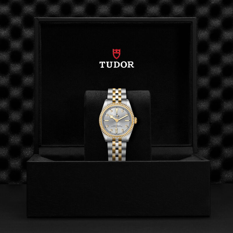 TUDOR Black Bay 31mm S&G Silver With Diamond Dial Watch image number 5