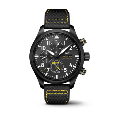 IWC Pilot&rsquo;s Watch Chronograph Edition Royal Maces Black Dial Watch, 44.5mm