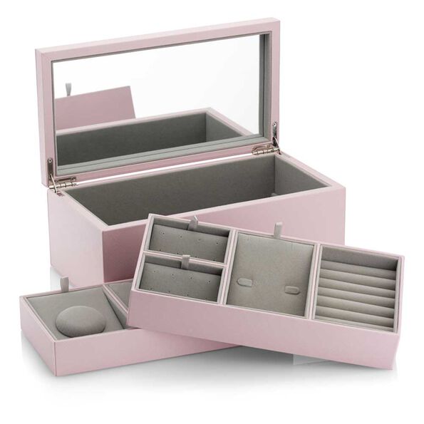 Pandora Medium Pink PU Leather Jewelry Box