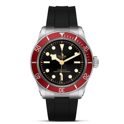 TUDOR Black Bay Black Dial Watch, 41mm