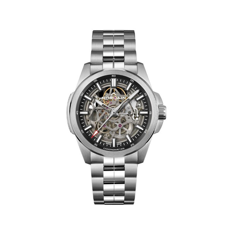 NORQAIN Independence Skeleton Dial Watch, 42mm image number 0