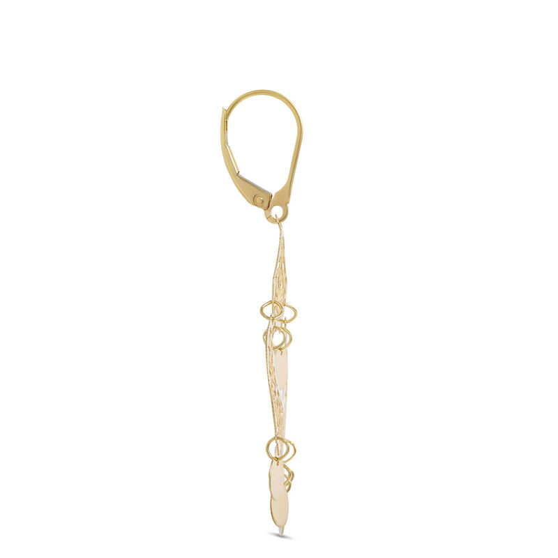 Toscano Ricami Chandelier Earrings, 14K Yellow Gold image number 1