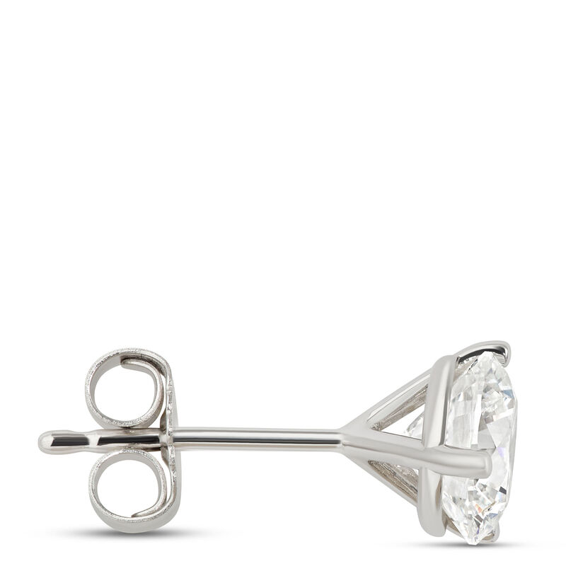 Ben Bridge Signature Diamond Studs,1.5 Carat Total Weight, in 18K White Gold image number 1
