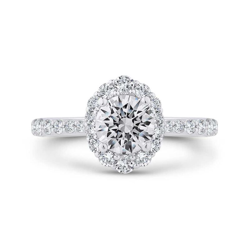 Bella Ponte Diamond Engagement Ring Setting 14K image number 1