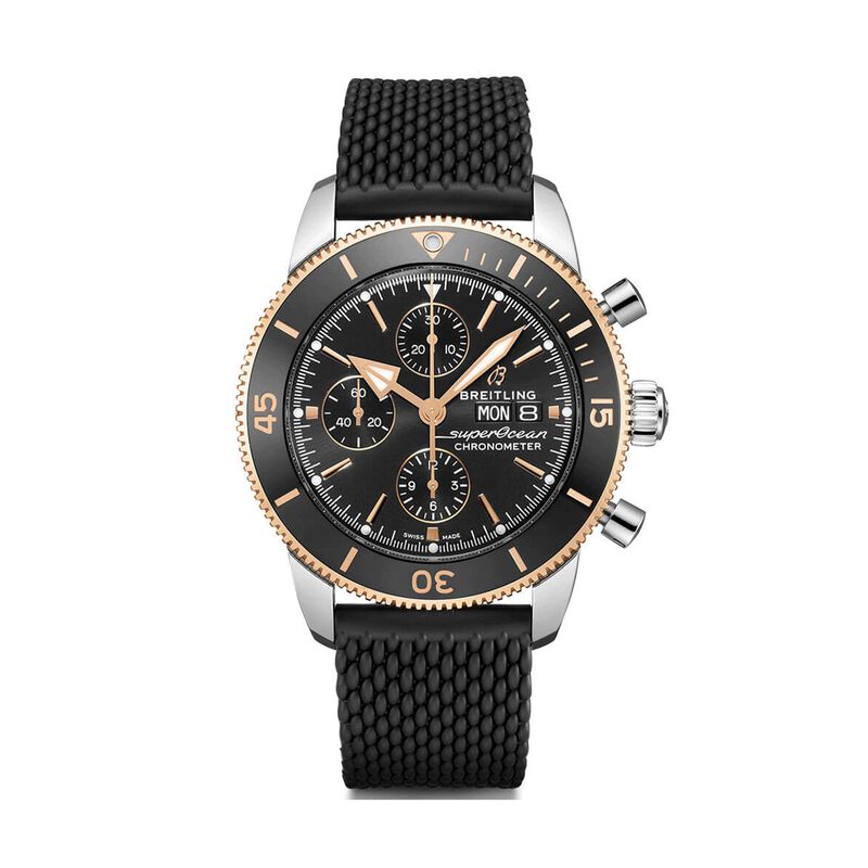Breitling Superocean Heritage Chronograph Black Dial Watch, 44mm image number 0