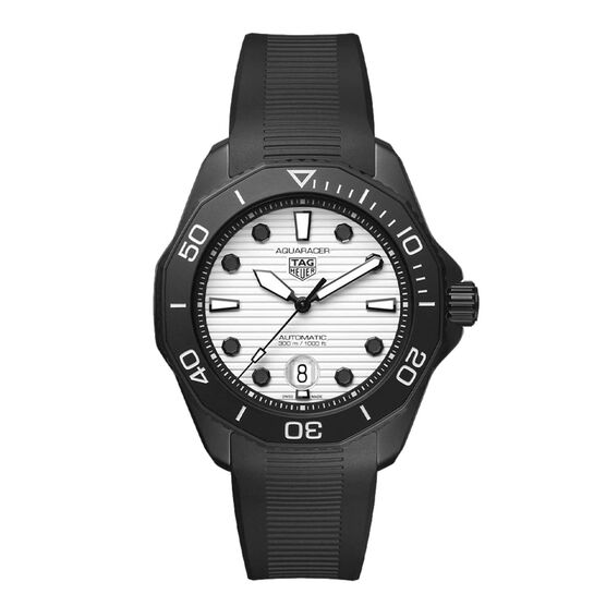 TAG Heuer Aquaracer Professional 300 Watch White Dial, 43mm