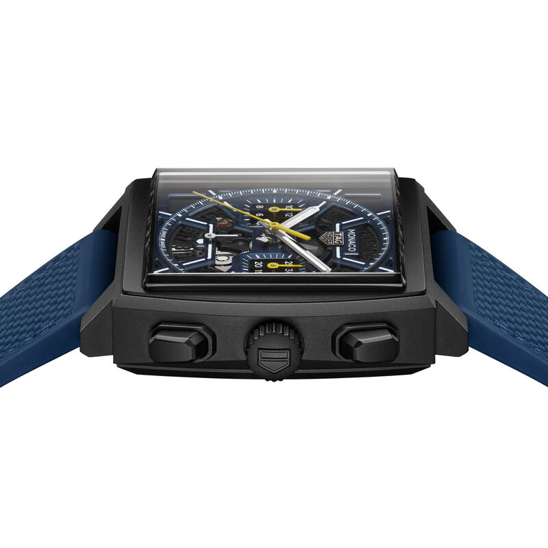 TAG Heuer Monaco Chronograph Two Tone Dial Watch, 39mm image number 2