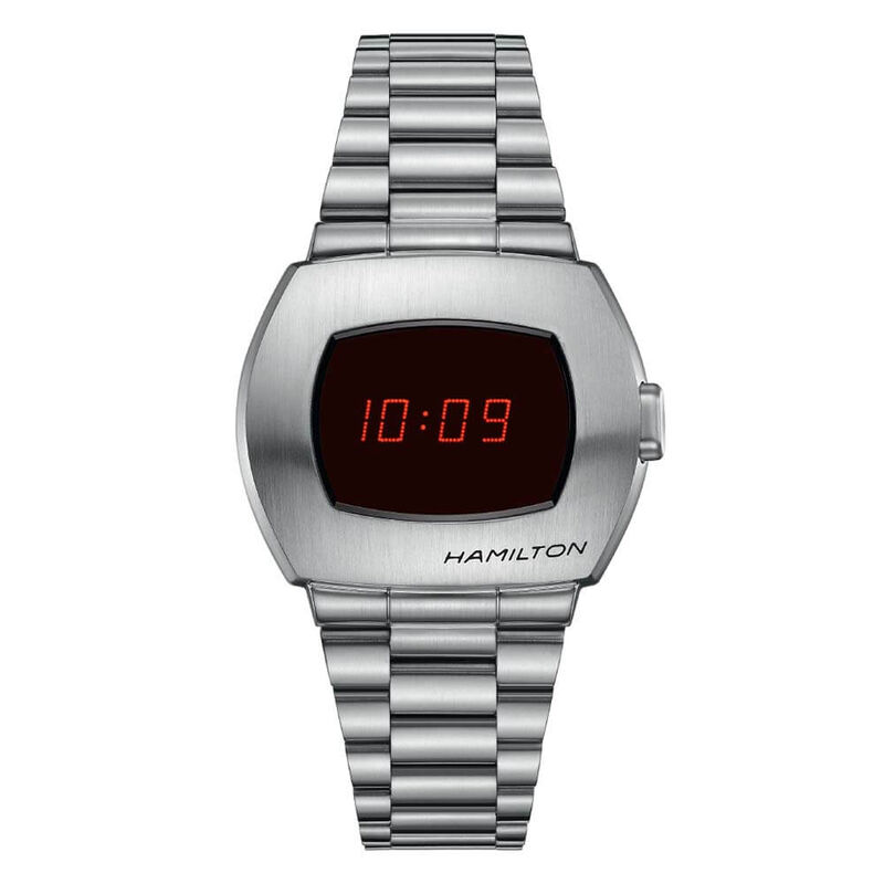 Hamilton PSR Digital Quartz Watch, 40.8x34.7mm