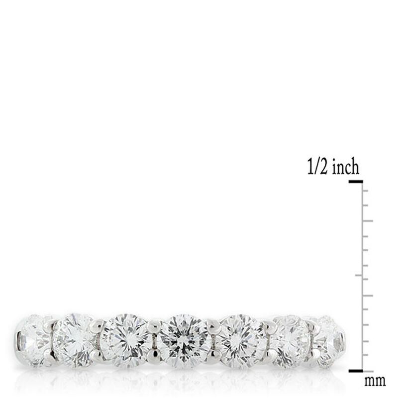 Ben Bridge Signature 7-Stone Diamond Band 18K, 1 ctw. image number 2
