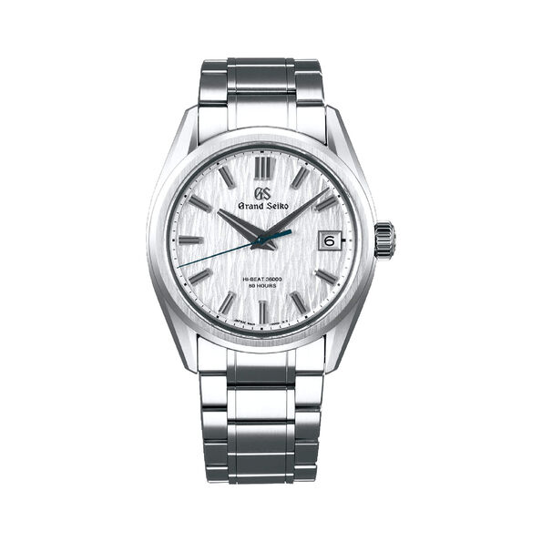 Grand Seiko Evolution 9 Collection Watch Silver Tone Dial Steel Bracelet, 40mm
