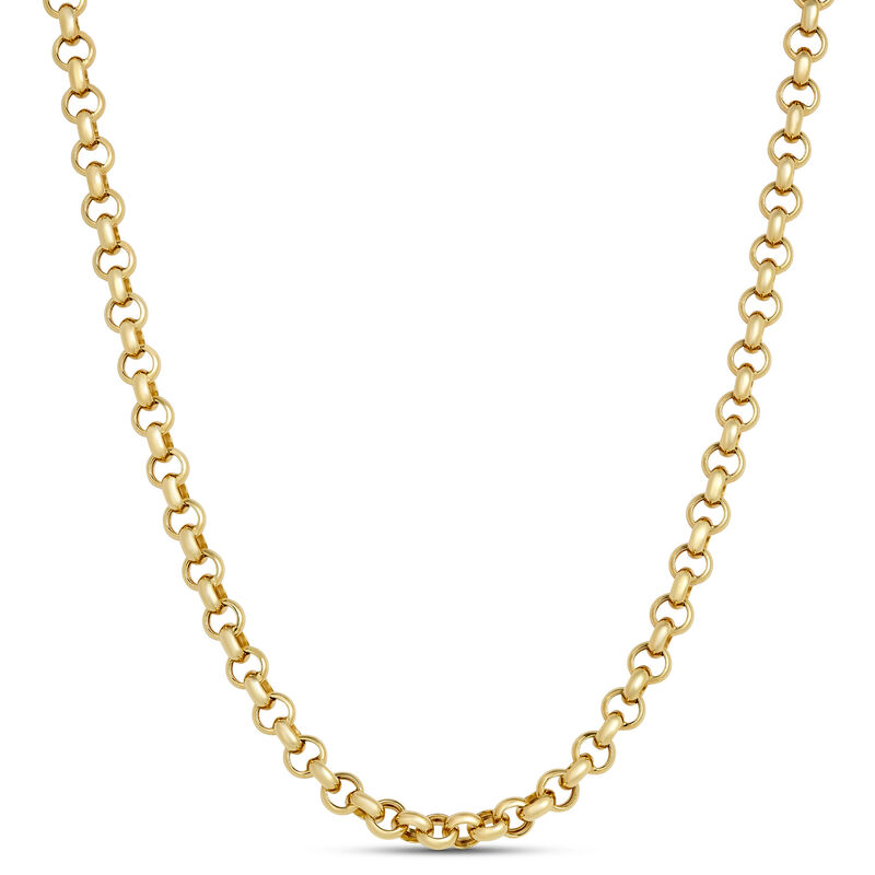 Toscano 20-Inch Rolo Chain, 14K Yellow Gold image number 0
