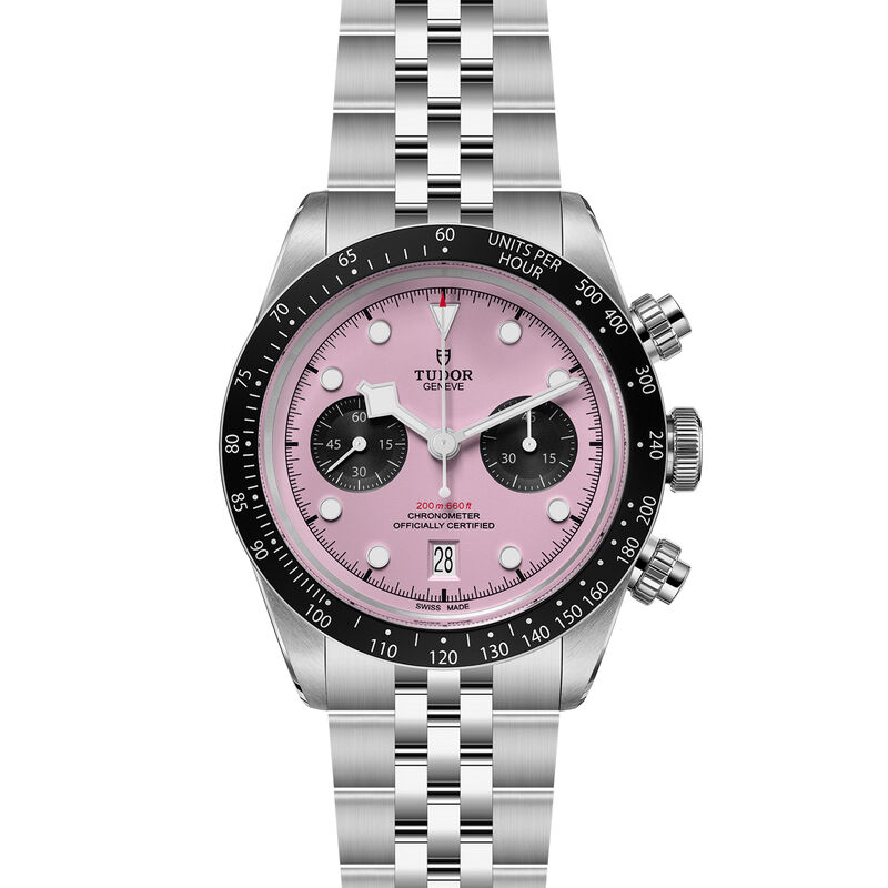 TUDOR Black Bay Chrono Pink Dial Watch, 41mm image number 1