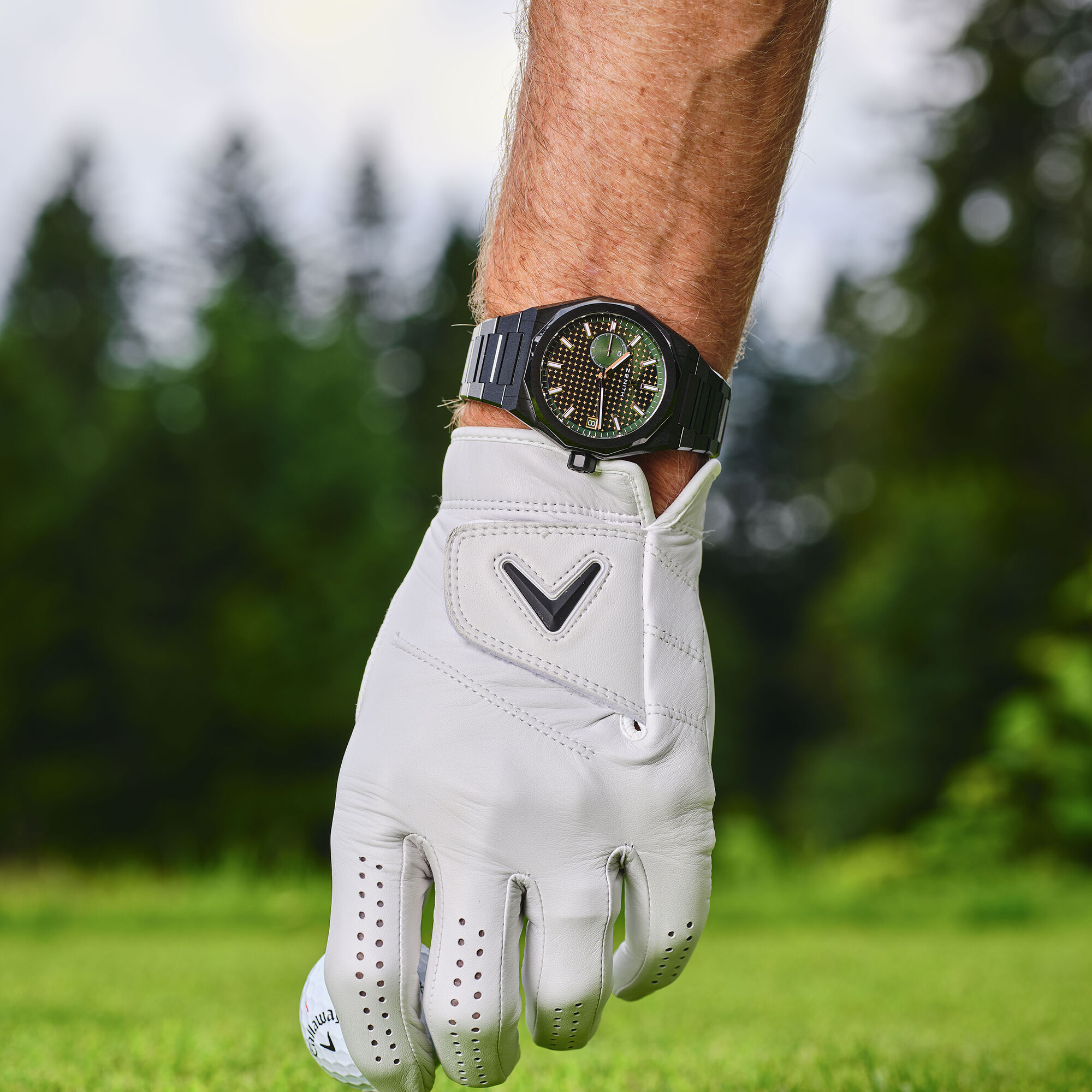 Zenith Defy Skyline Americas Edition Watch Green Dial, 41mm