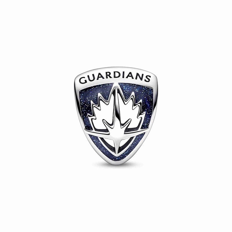 Pandora Marvel Guardians of the Galaxy Rocket Raccoon & Groot Emblem Charm image number 1