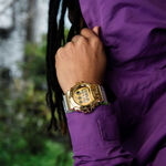 G-Shock Limited Edition Gold IP Transparent Strap Watch, 53.9mm