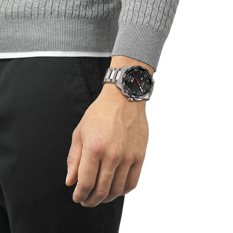 Tissot T-Touch Connect Solar Titanium Watch, 47.5mm image number 2