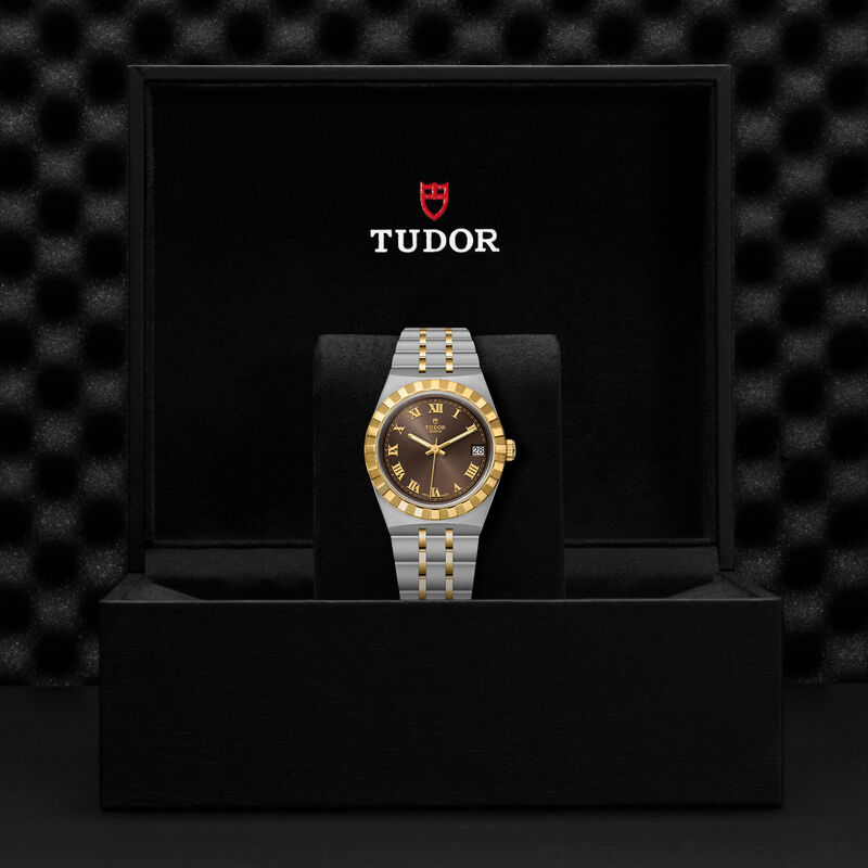 TUDOR Royal Watch Chocolate Brown Dial, 34mm image number 4