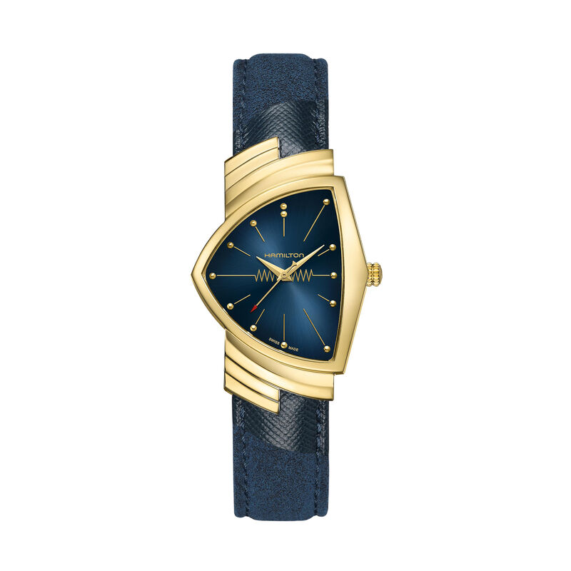 Hamilton Ventura Blue Dial Watch, 24mm x 27mm image number 0