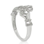 Claddagh Diamond Ring 14K