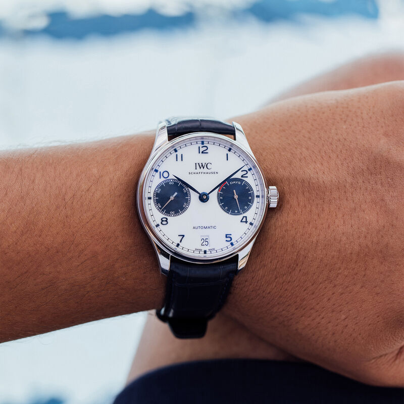 IWC Portugieser Automatic White Dial Watch, 42.3mm image number 4