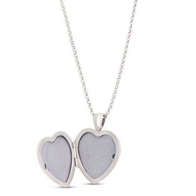Sterling Silver Heart Locket