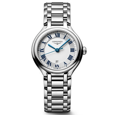 Longines Primaluna Silver Dial Watch, 30mm