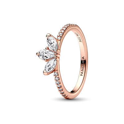 Pandora Sparkling Herbarium Cluster Ring