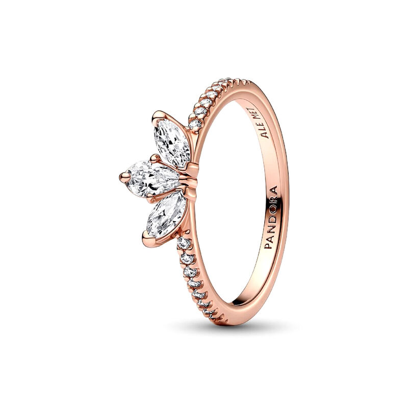 Pandora Sparkling Herbarium Cluster Ring image number 0