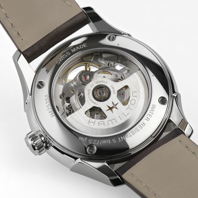 Hamilton Jazzmaster Skeleton Auto Green Dial Color, 40mm image number 3