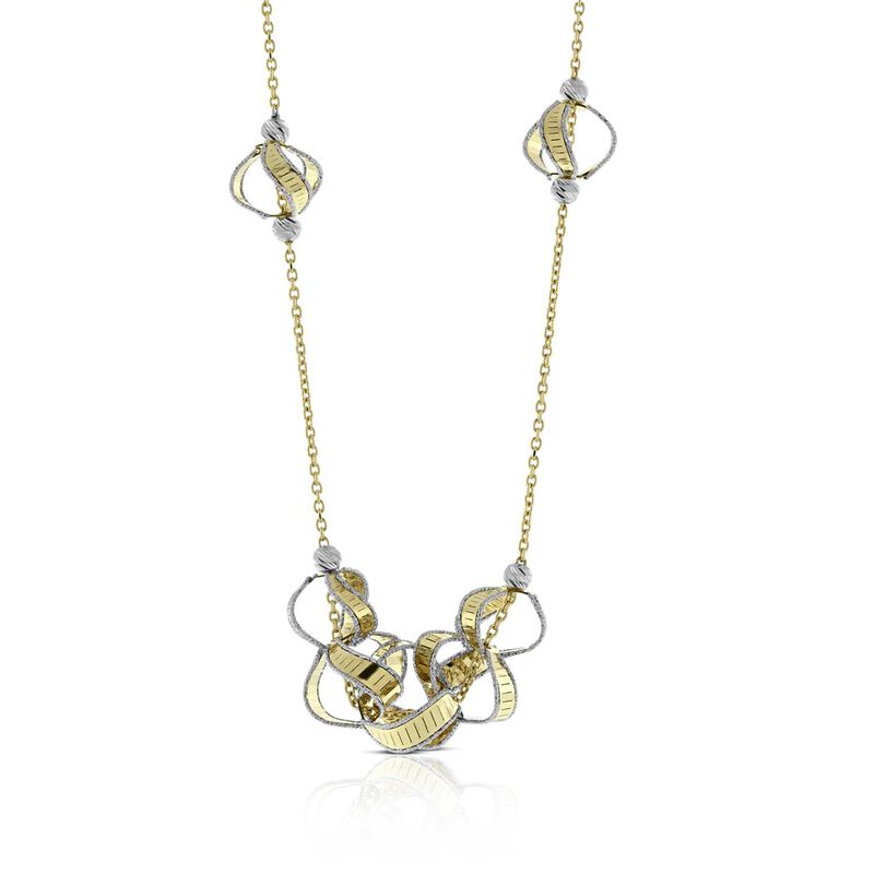 Toscano Circles Necklace 14K image number 0