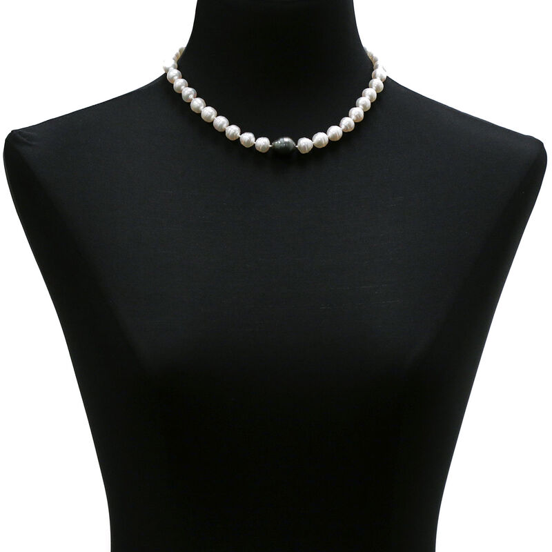 Cultured South Sea & Tahitian Pearl Strand image number 3