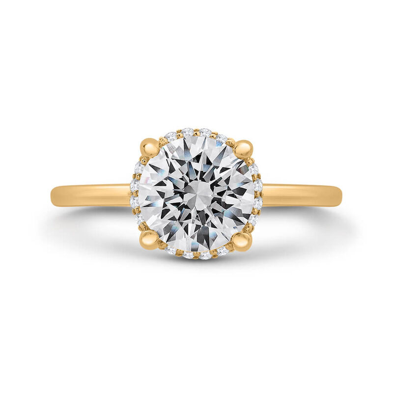 Bella Ponte "The Whisper" Diamond Engagement Ring Setting 14K image number 1