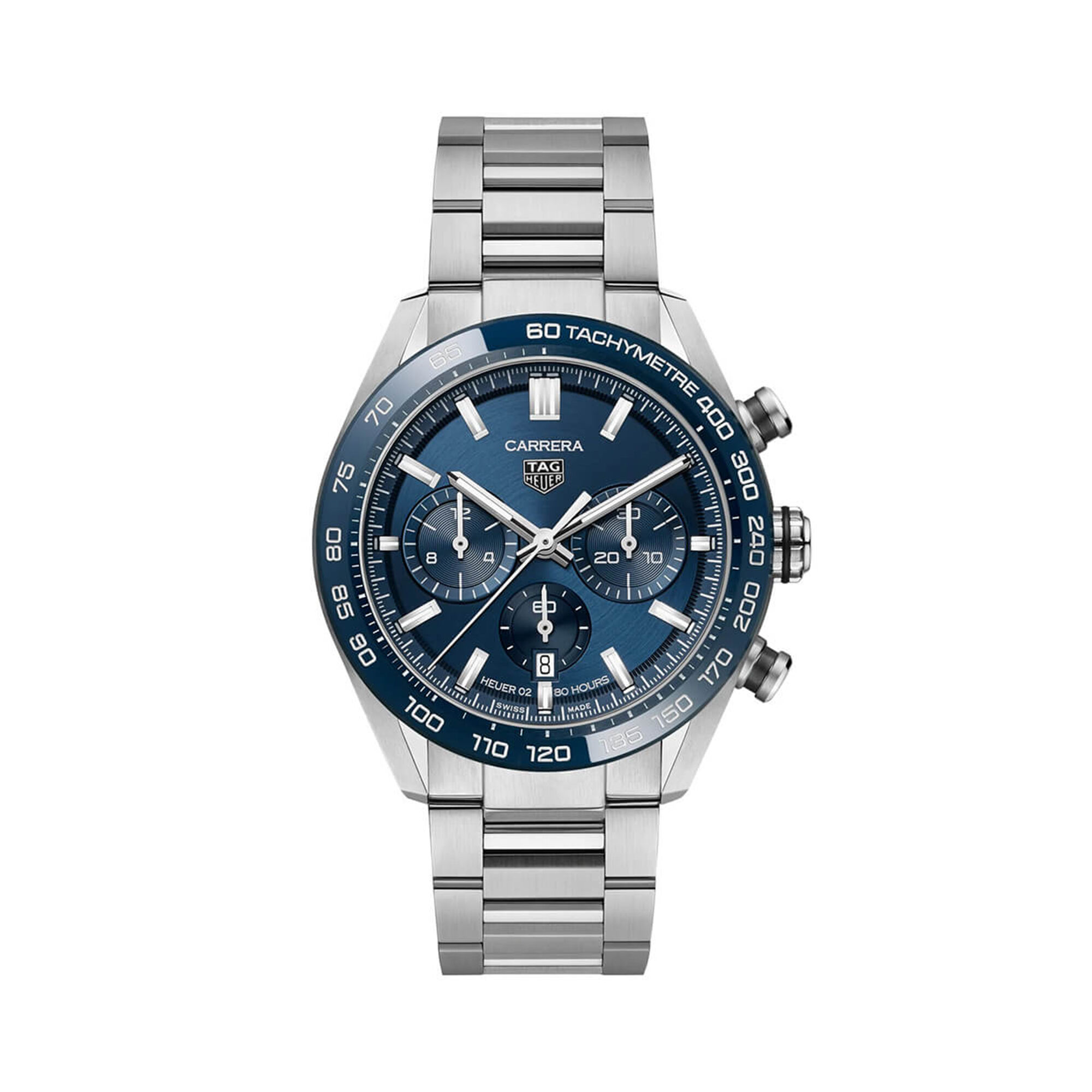 TAG Heuer Carrera Heuer 02 Automatic Mens Blue Steel Watch