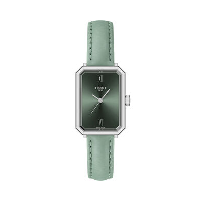 TISSOT SRV Green Dial Watch, 30mm x 21.8mm
