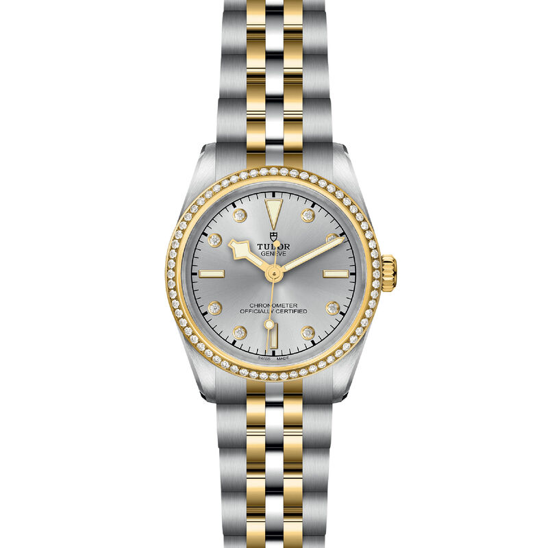TUDOR Black Bay 31mm S&G Silver With Diamond Dial Watch image number 1