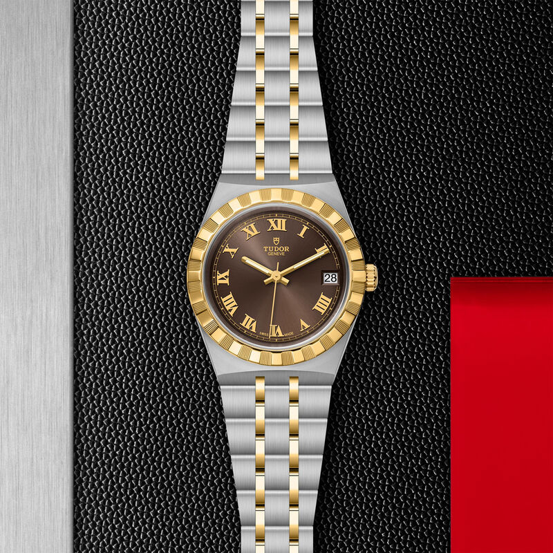 TUDOR Royal Watch Chocolate Brown Dial, 34mm image number 2