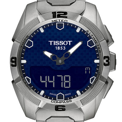 Tissot T-Touch Expert Solar Titanium Watch, 45mm