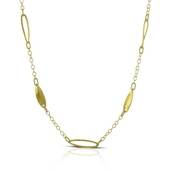 Twisted Link Chain 14K
