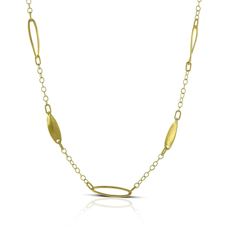 Twisted Link Chain 14K image number 0