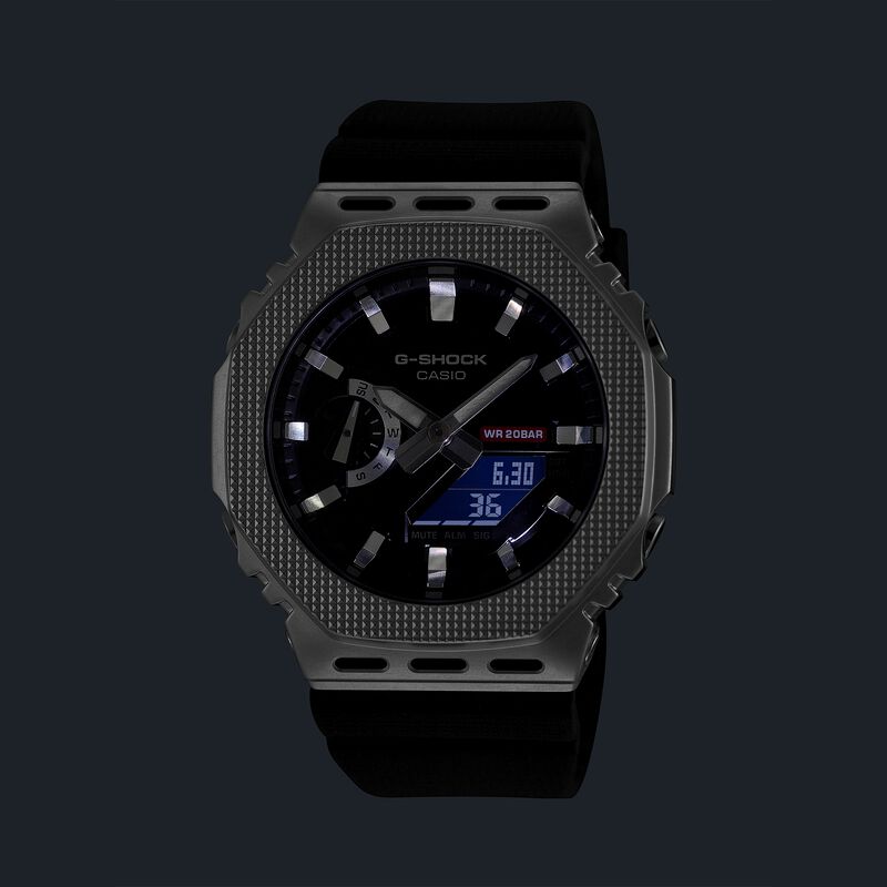 G-Shock G-Steel 2100 Series GM2100M-1A Black Dial Watch, 44.4mm image number 2