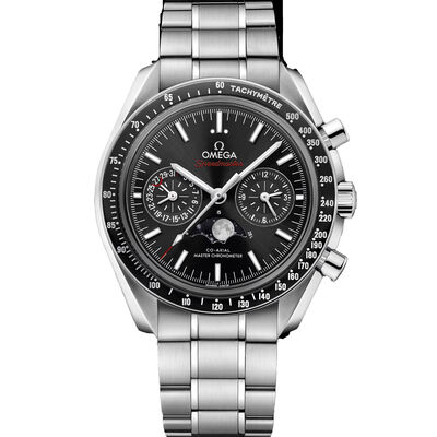 OMEGA Speedmaster Moonphase Black Dial Watch, 44.25mm