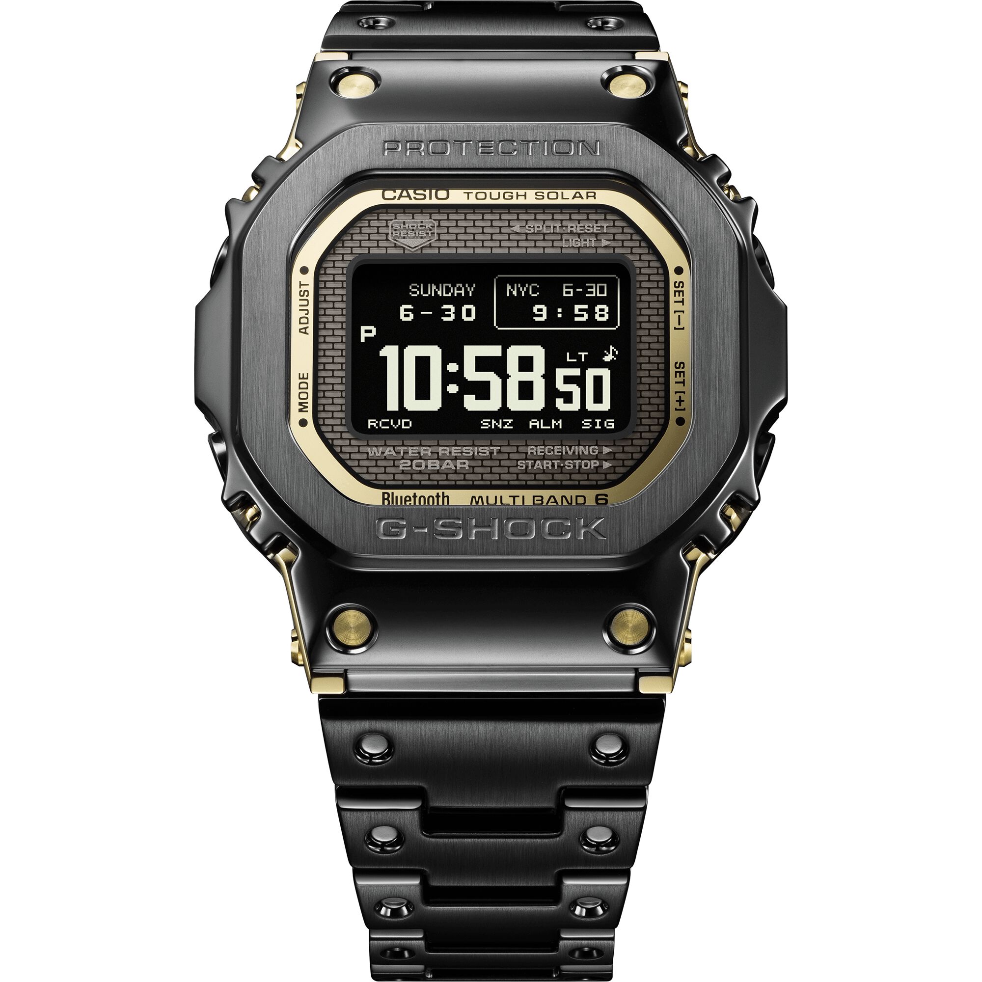 G-Shock Full Metal Series Black Dial Watch, 43.6mm