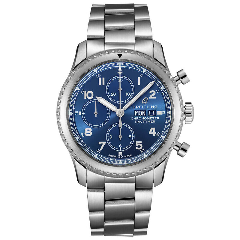 Breitling Navitimer 8 Chronograph 43 Blue Steel Watch, 43mm image number 0