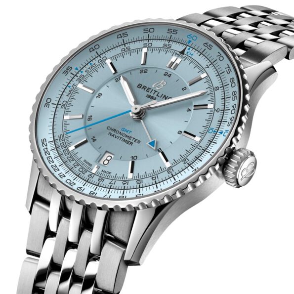 Breitling Navitimer Automatic Ice Blue Dial Watch, 41mm