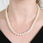 Cultured Freshwater 8mm Pearl Strand 14K, 18"