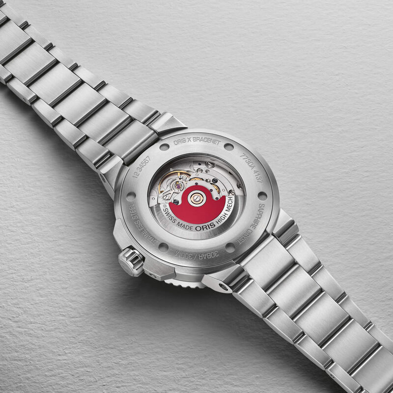 Oris X Bracenet Green-Tone Dial Watch, 43.5mm image number 2